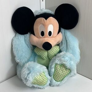 Authentic Disney Store Mickey Mouse Easter Bunny Plush